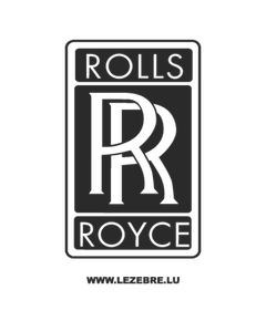 Rolls Royce Logo Decal