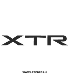 Sticker Shimano XTR