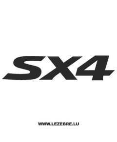 Sticker Suzuki SX 4