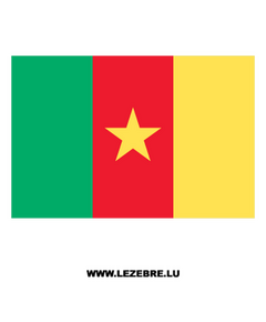 Sticker Drapeau Cameroun