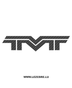 Sticker Carbone TVT Logo