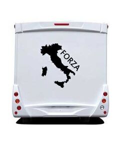 Sticker Camping Car Italia Forza