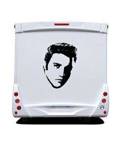Elvis Presley Camping Car Decal 2