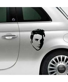Sticker Fiat 500 Elvis Presley 2