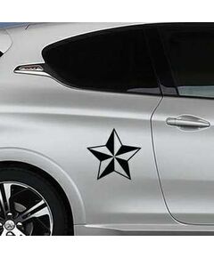 Star Peugeot Decal 6