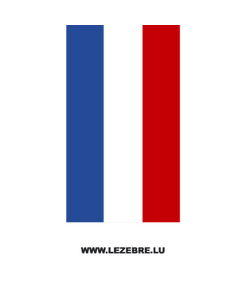 Sticker Banden Auto Flagge Frankreich