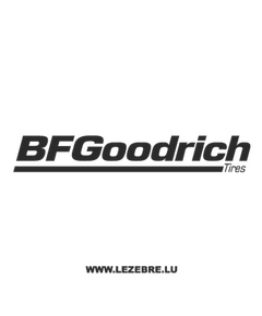 BFGoodrich Tires Logo Decal