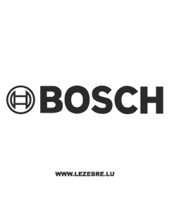 Bosch Logo Decal
