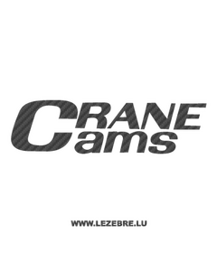 Sticker Carbone Crane Cams Logo