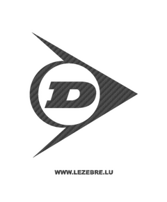 Dunlop Logo Carbon Decal 2