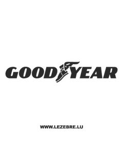 GoodYear Logo Decal 2