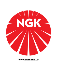Sticker NGK Logo