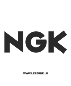 Sticker NGK Logo 2