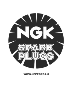 NGK Spark Plugs Logo Decal