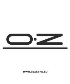 OZ Logo Decal