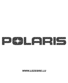 Sticker Karbon Polaris Logo