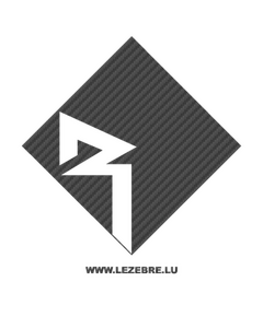 Rockford Fosgate Logo Carbon Decal