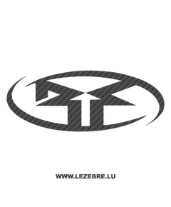 Rockford Fosgate Logo Carbon Decal 2