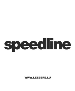 Sticker Speedline Felge