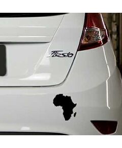 Africa Continent Ford Fiesta Decal