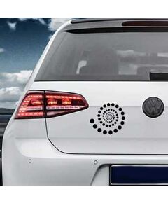 Sticker VW Golf Spirale Ronds
