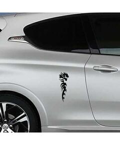 Dragon The Beast Peugeot Decal 60