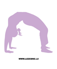 Sticker Fitness Aerobic Yoga 2
