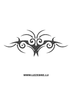 Tribal Carbon Decal 25