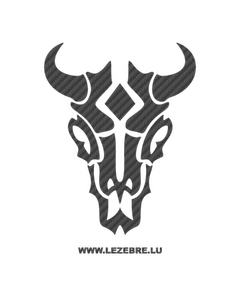 Tribal Beef Carbon Decal