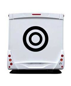 Sticker Camping Car Cercles 2