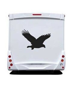 Eagle Camping Car Decal 2