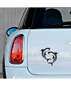 Dolphins Mini Decal