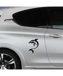 Dolphins Peugeot Decal 2