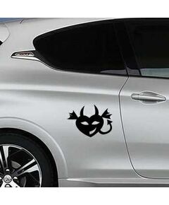 Sticker Peugeot Coeur Diable