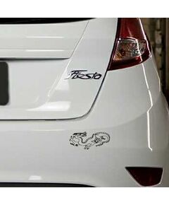 Sticker Ford Fiesta Dragon 2