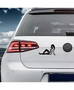 Sticker VW Golf Pin Up 8