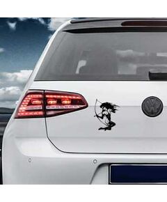 Sticker VW Golf Pin Up 5