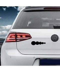Sticker VW Golf Auto tuning Bulles