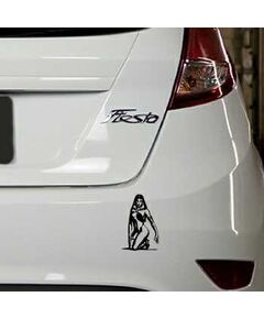 Pin Up 3 Ford Fiesta Decal