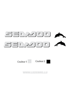 Sticker Sea Doo Logo kit Deko