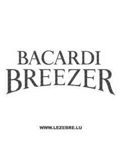 Sticker Carbone Bacardi Breezer 2
