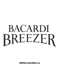 Sticker Bacardi Breezer 2