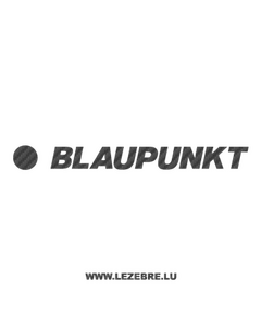 Blaupunkt Logo Carbon Decal