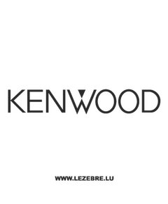 Kenwood Logo Decal 2