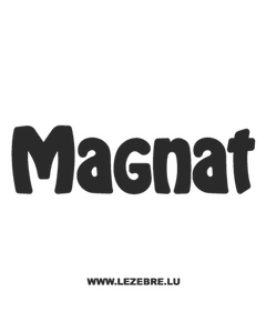 Magnat Logo Decal
