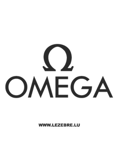 Omega Logo Decal