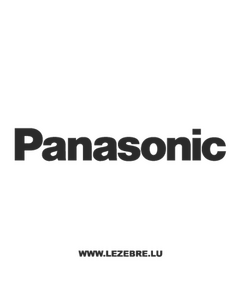 Panasonic Decal