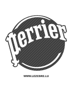 Perrier Logo Carbon Decal