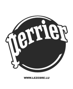 Perrier Logo Decal