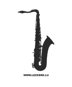 Sticker Deko Musique Saxophone
